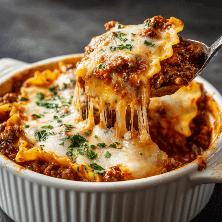 Easy Lasagna Soup Recipe