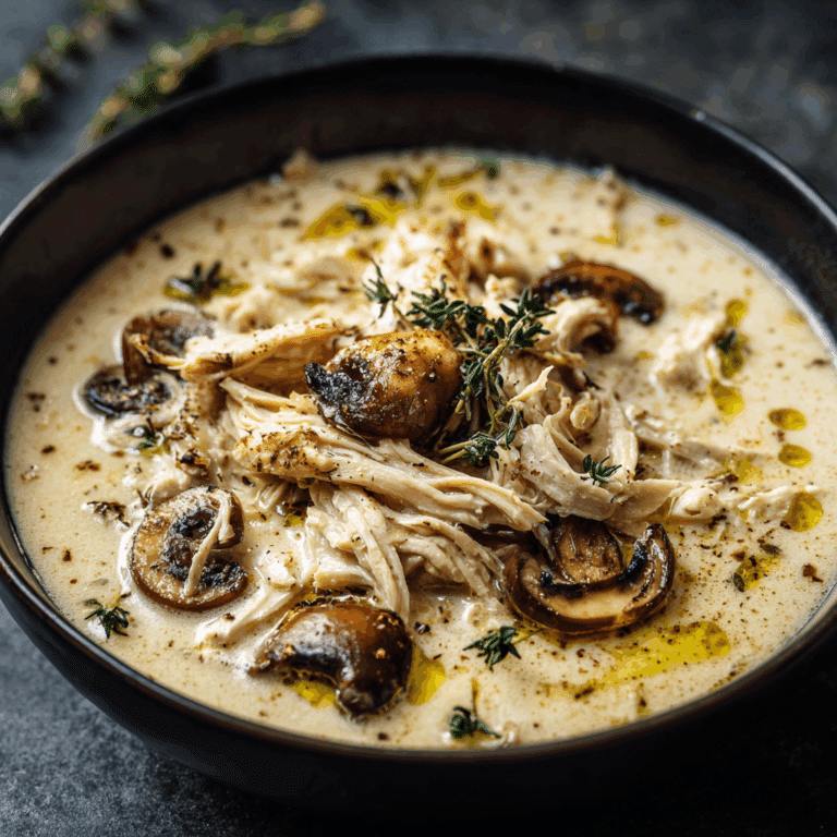Rotisserie Chicken Mushroom Soup Recipe