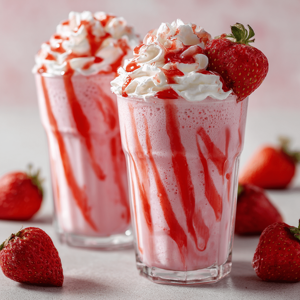 Strawberry Ice Cream Float Recipe