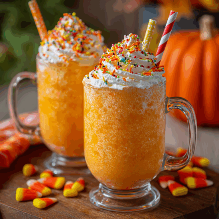 Halloween Ice Cream Floats Recipe