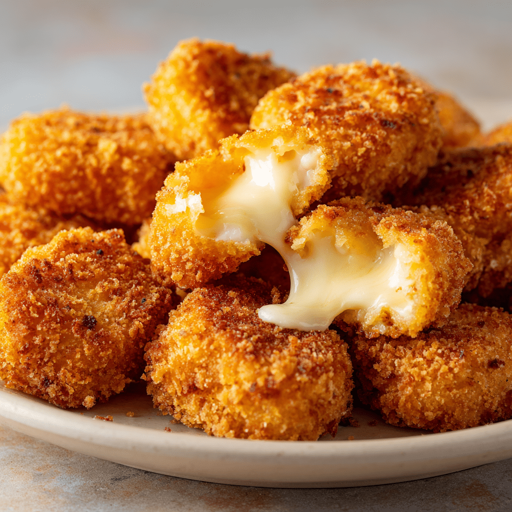 Easy Fried Cheese Bites Recipe