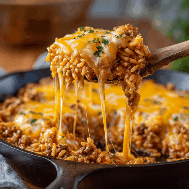 Instant Pot Cheesy Taco Ground Beef and Rice Recipe