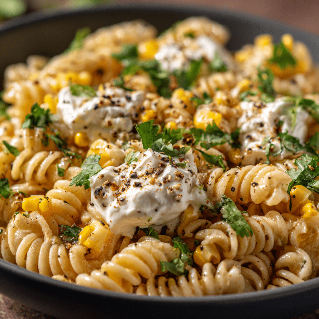 Mexican Street Corn Pasta Salad Recipe