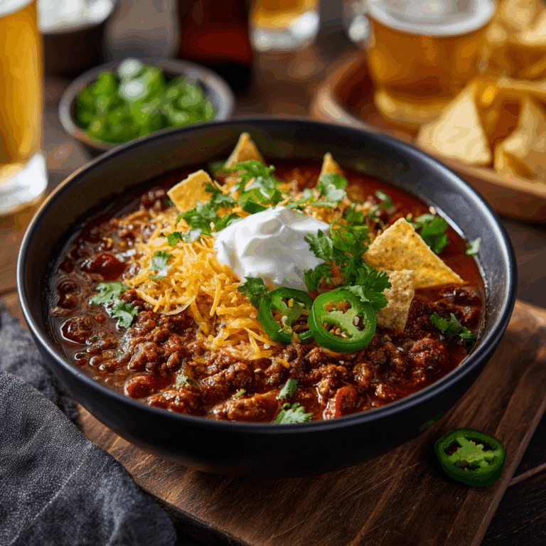 Best Beef Chili Recipe