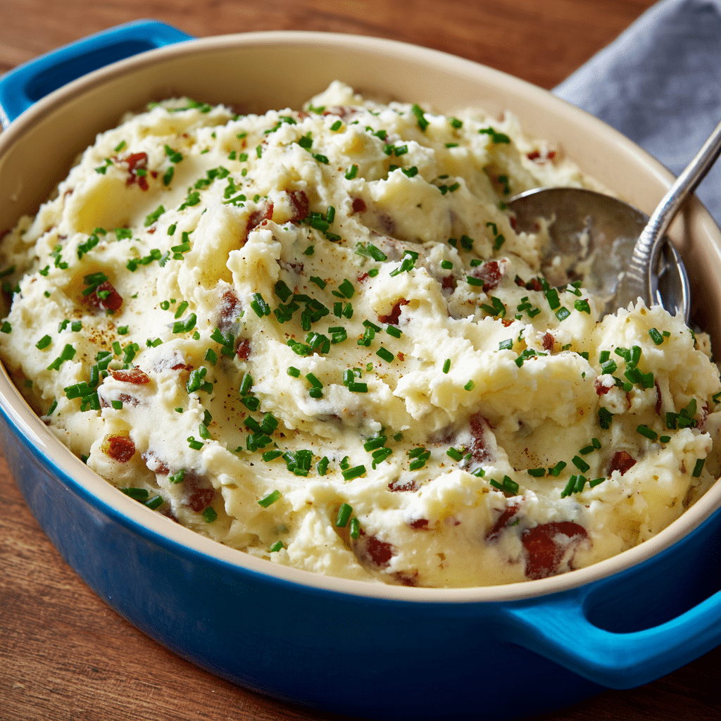 Parmesan Smashed Potatoes