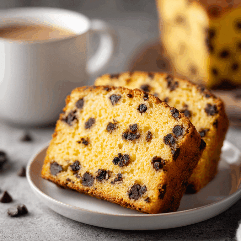 Chocolate Chip Ricotta Cake