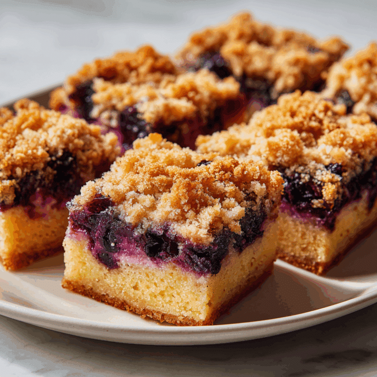 Blueberry Coffee Cake (aka Boy Bait)