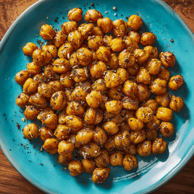 Crispy Roasted Chickpeas