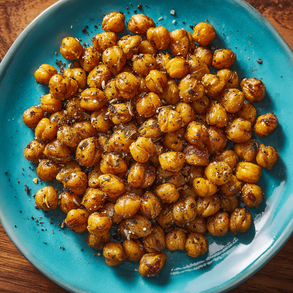 Crispy Roasted Chickpeas