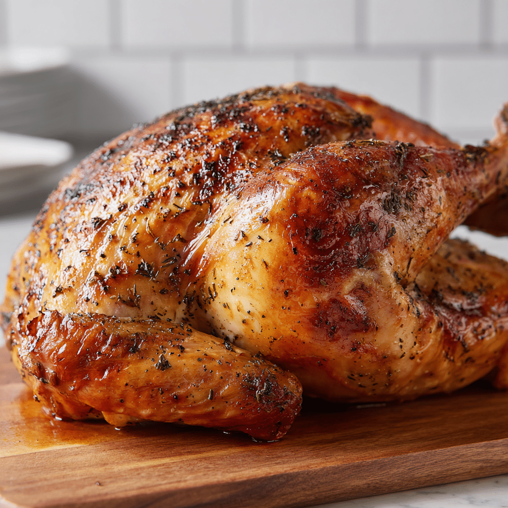 Easy High-Heat Roast Turkey with Gravy