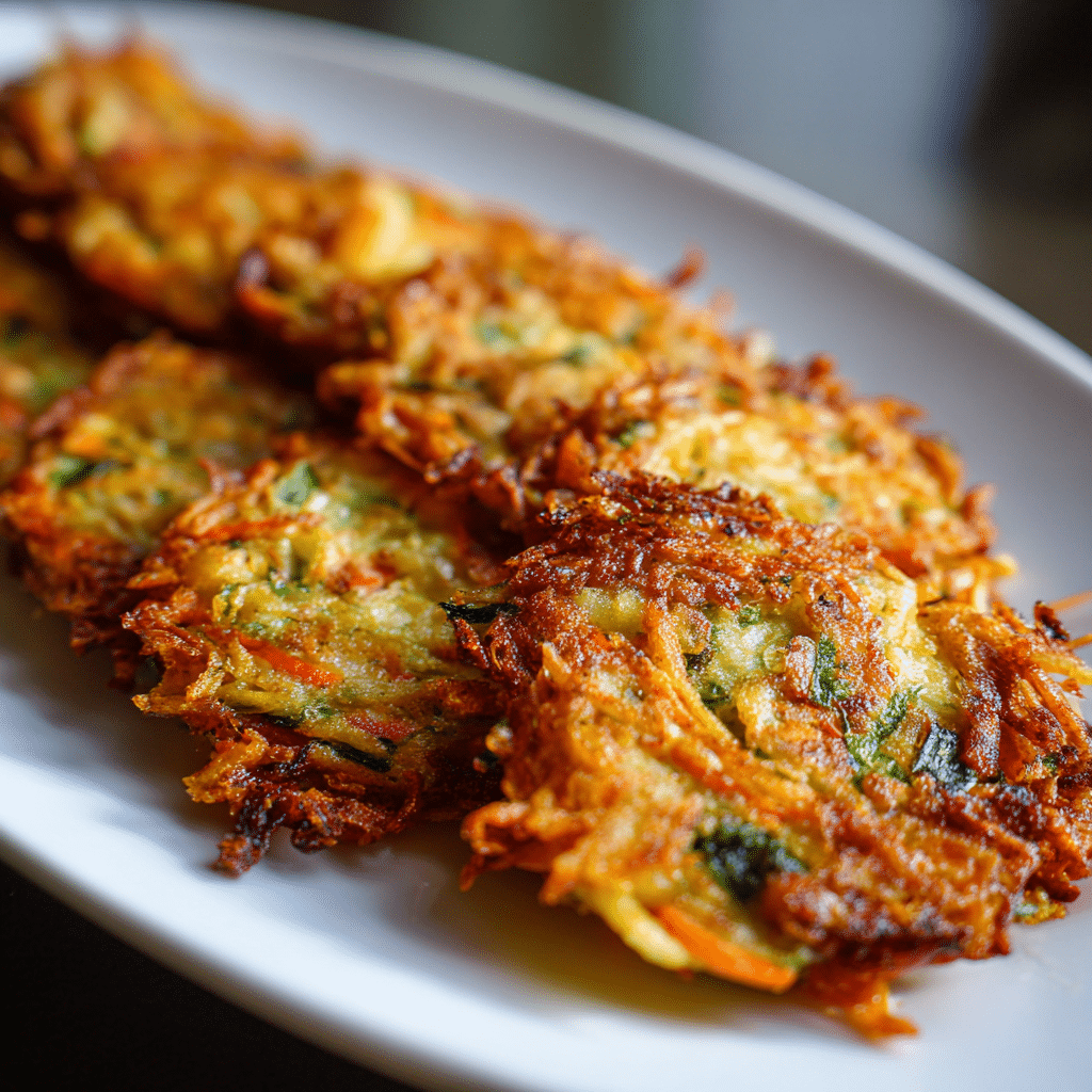 Curried Sweet Potato Pancakes