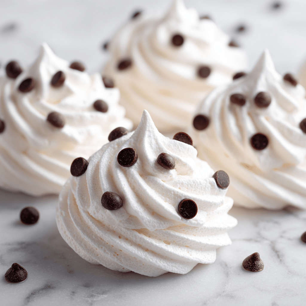 Chocolate Chip Meringue Cookies