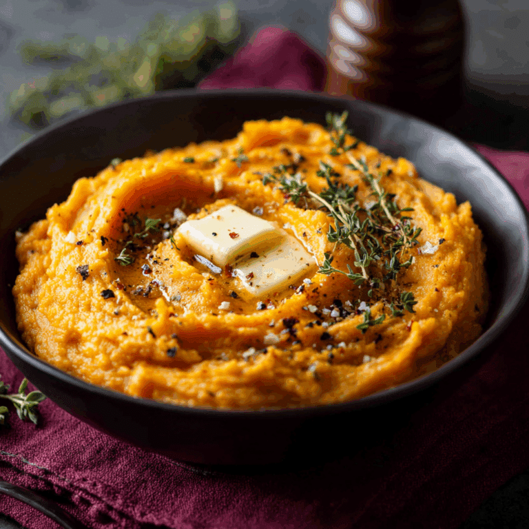 Mashed Sweet Potatoes