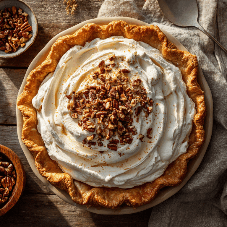 Pecan Cream Pie