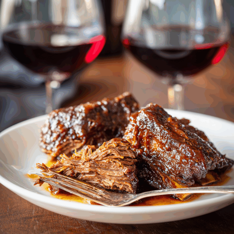 Slow-Baked BBQ Short Ribs