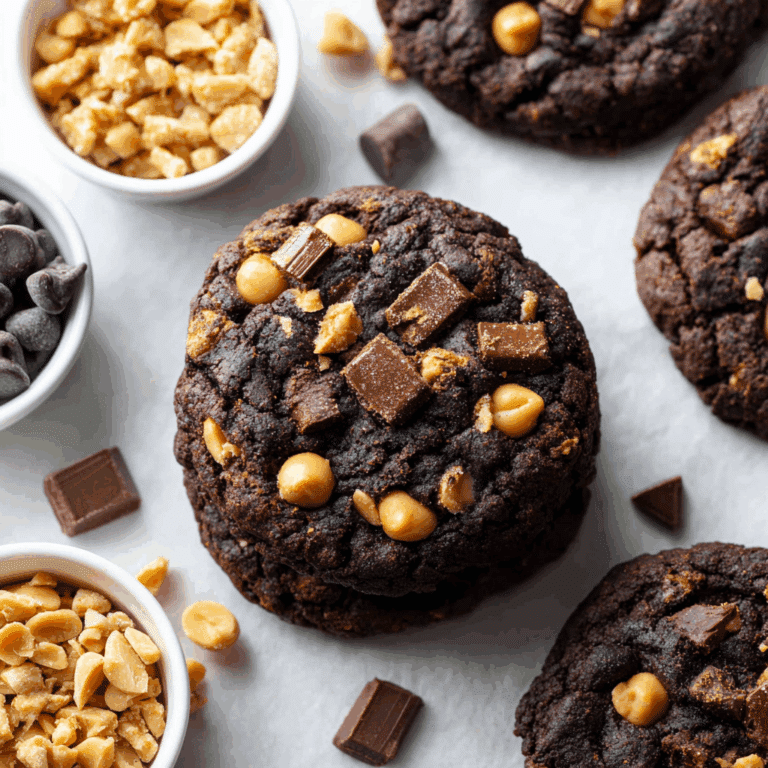 Peanut Butter Chocolate Chunk Cookies