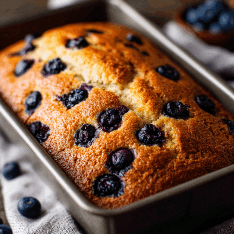 Easy Blueberry Bread
