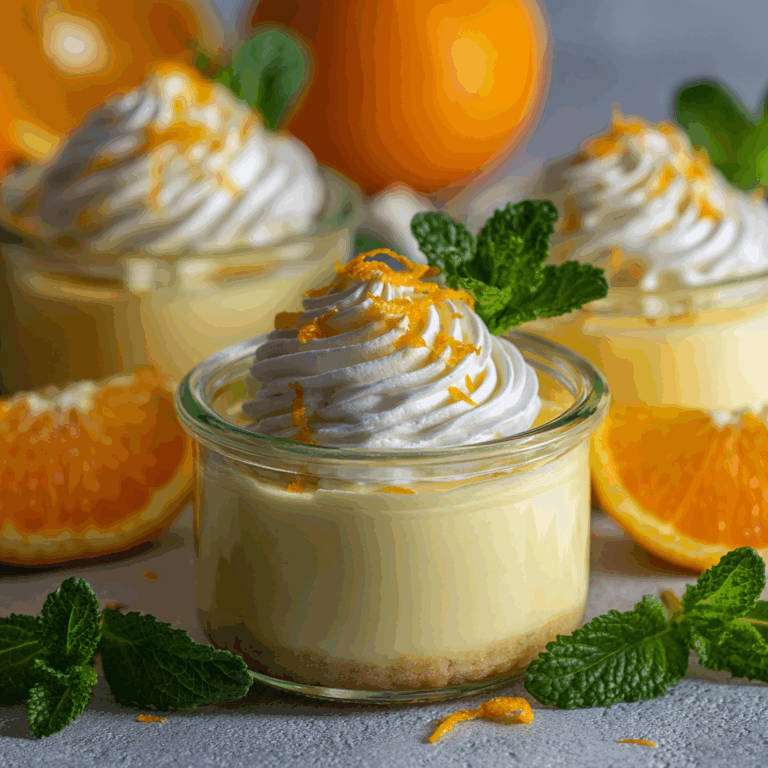 Creamy Orange Custard