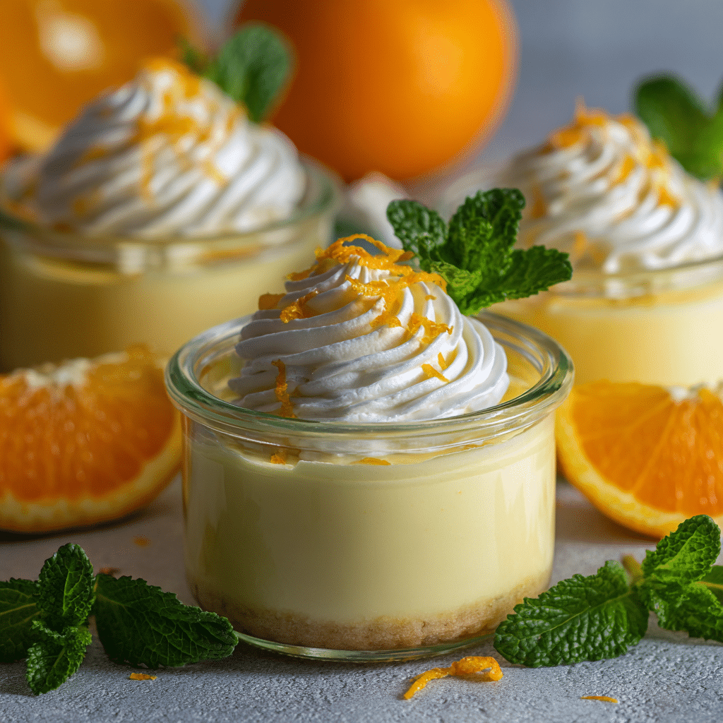 Creamy Orange Custard