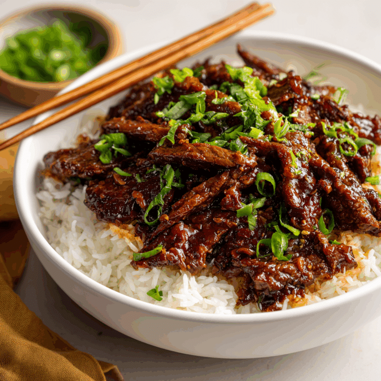 Mongolian Beef