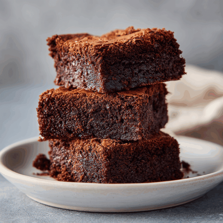 Easy Sourdough Brownies