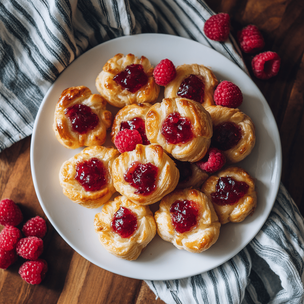 Raspberry Cream Cheese Bites