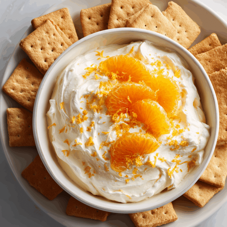 Orange Creamsicle Dream Dip