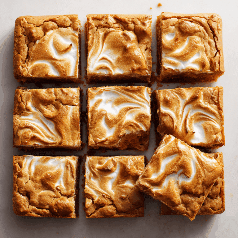 Fluffernutter Bars