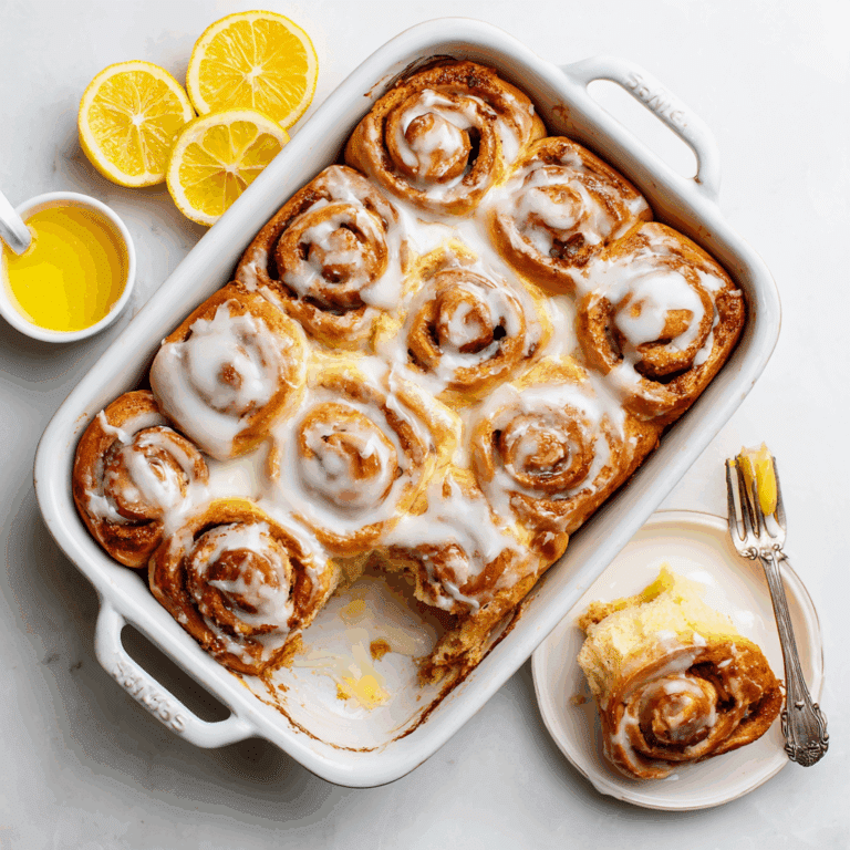 Lemon Sweet Rolls