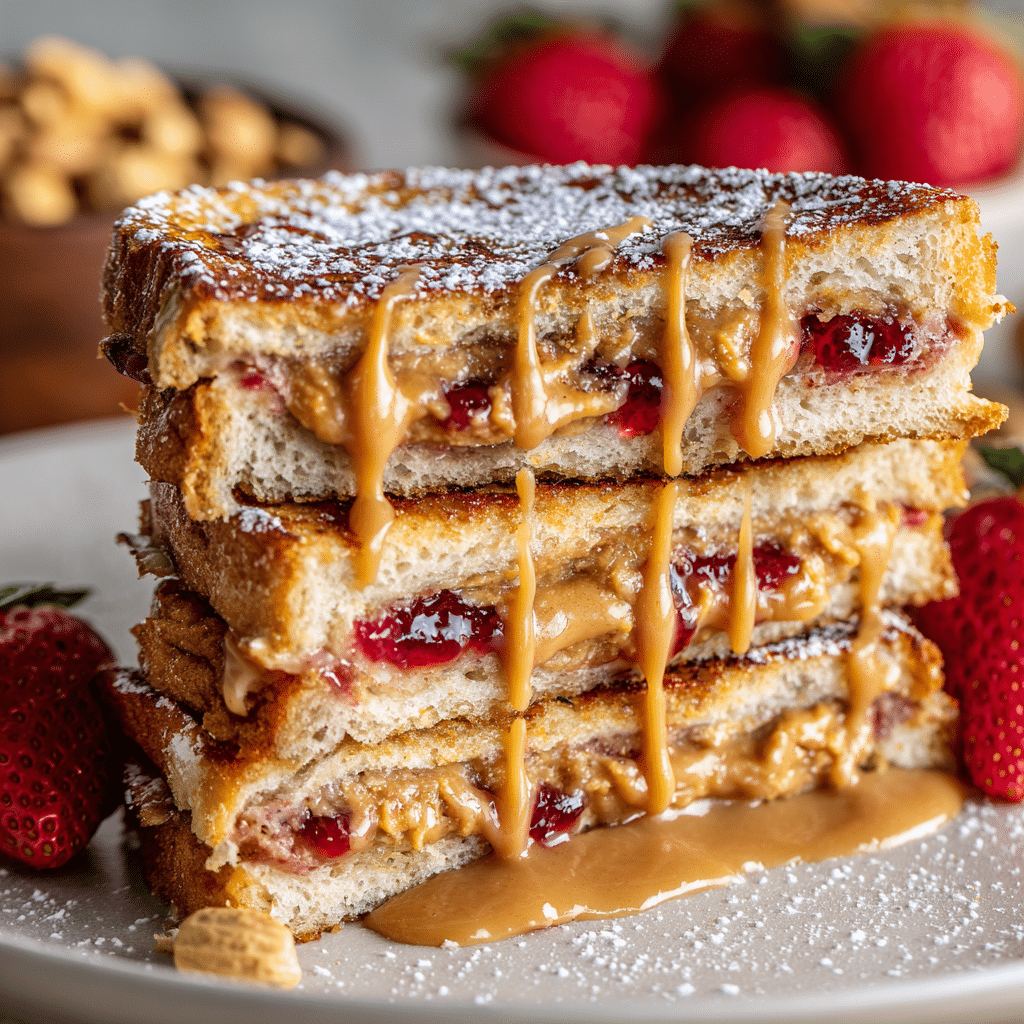 Peanut Butter and Jelly French Toast