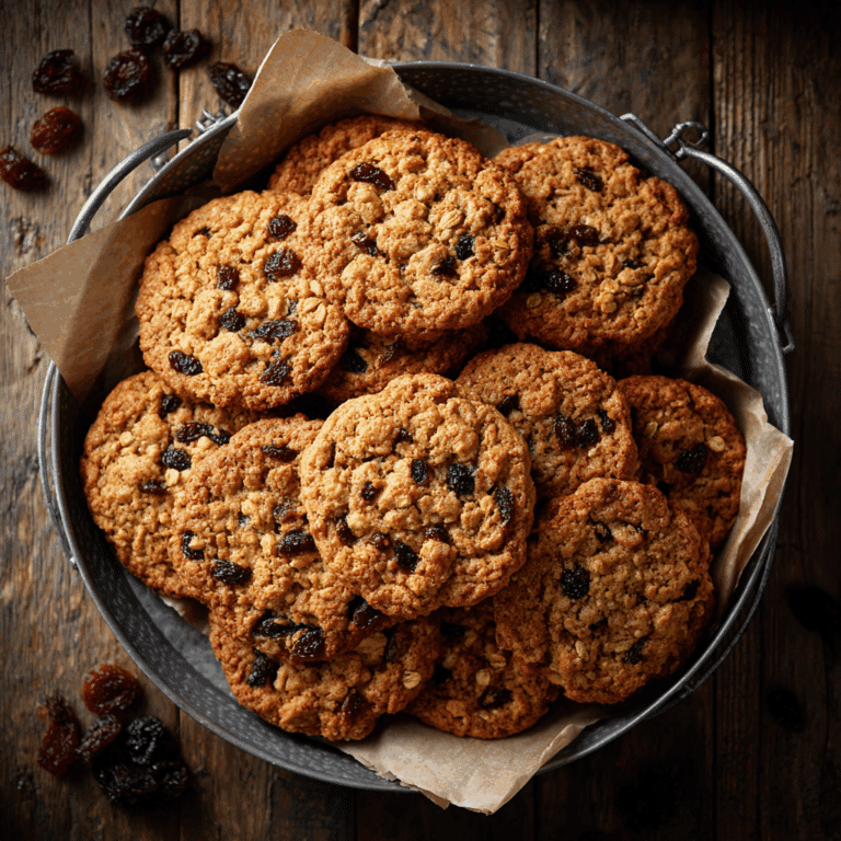 Oatmeal Raisin Cookie Recipe