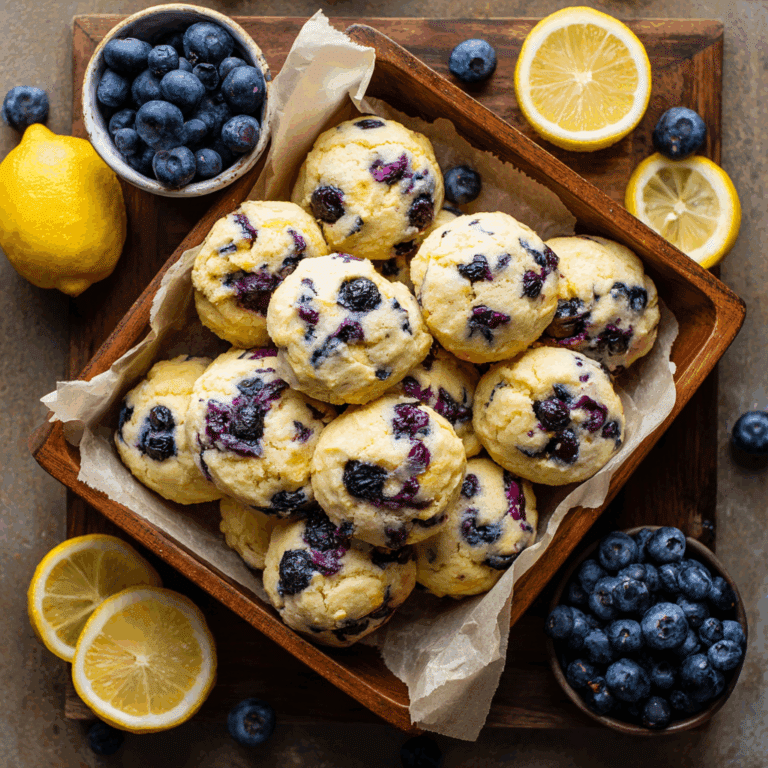 Lemon Blueberry Cookies