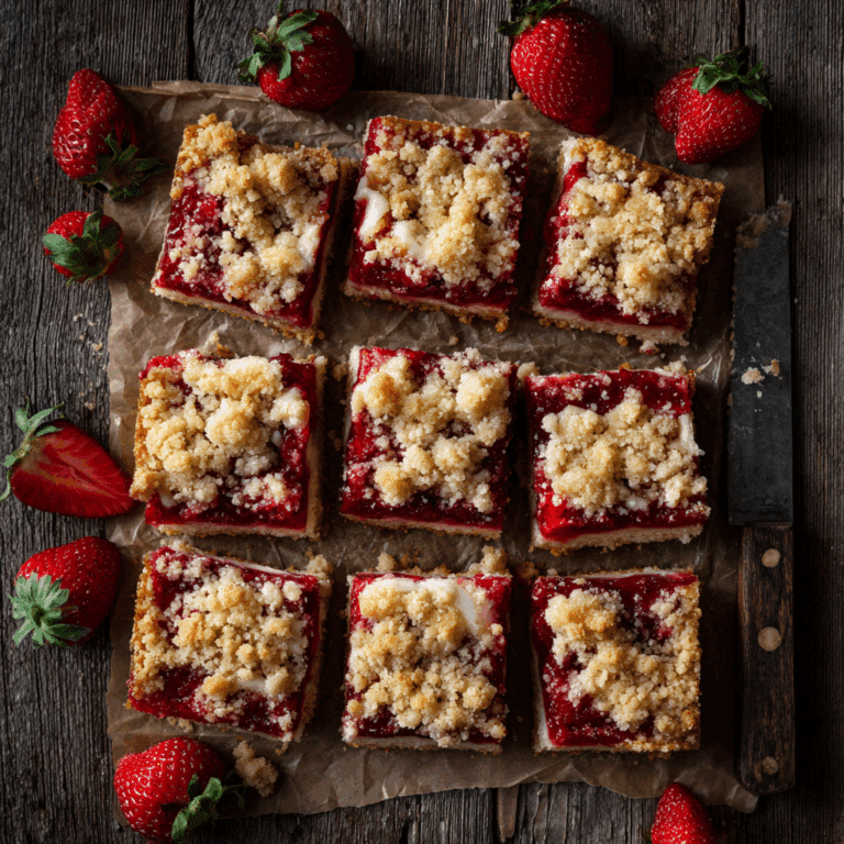 Strawberry Cheesecake Bars