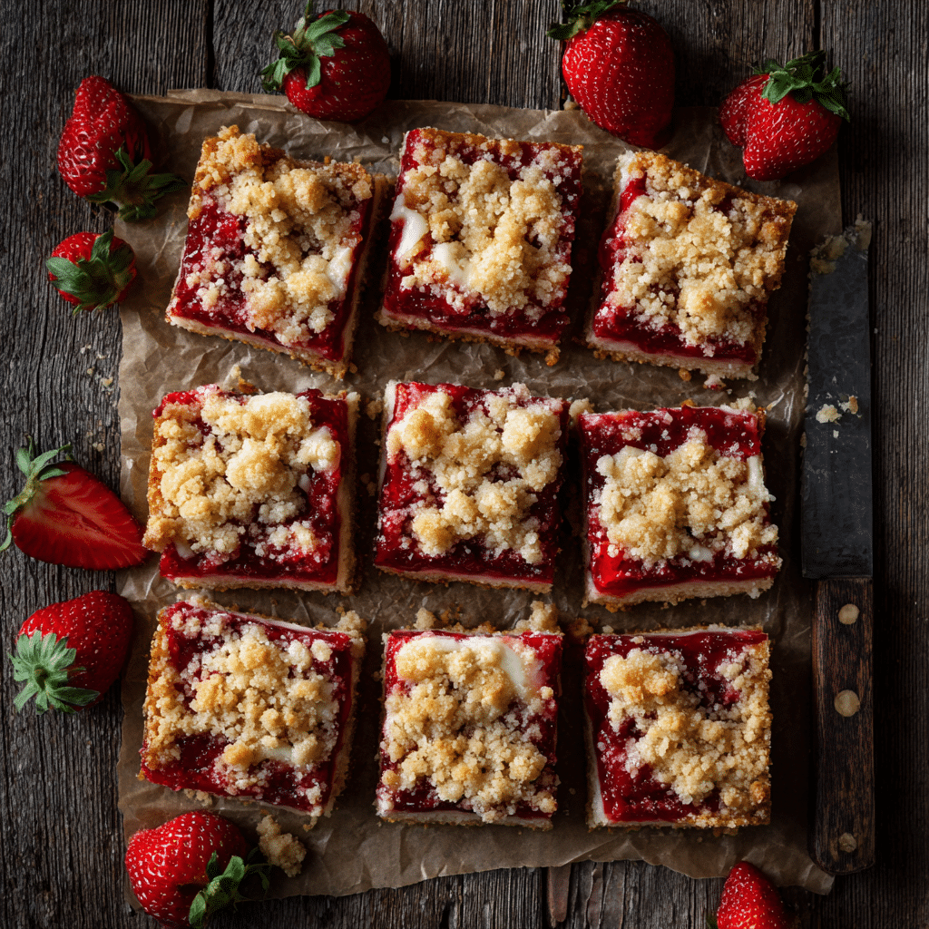 Strawberry Cheesecake Bars