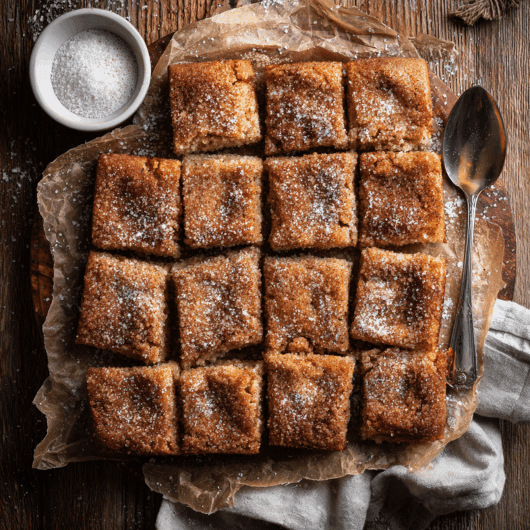 Churro Cheesecake Bars