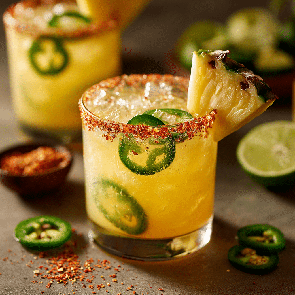 Spicy Pineapple Margarita