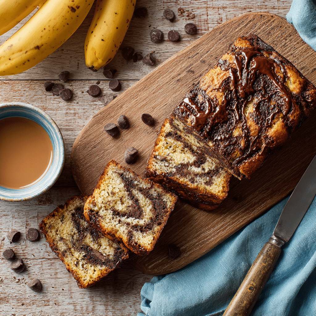 Chocolate Banana Snack Cake