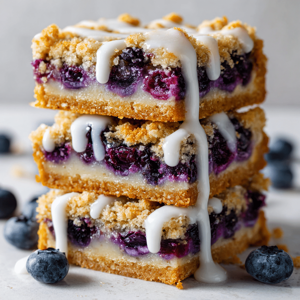 Blueberry Lemon Pie Bars