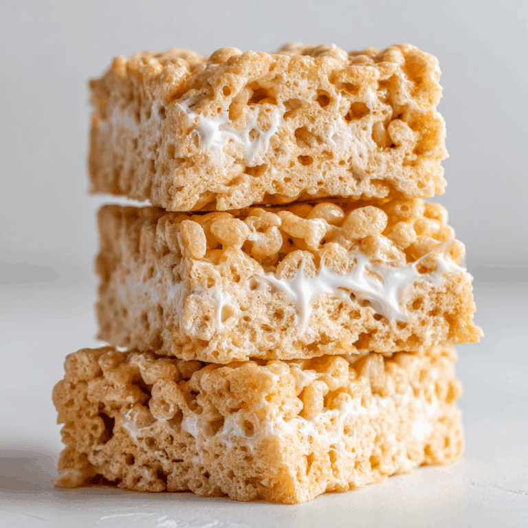 Soft Rice Krispie Bars