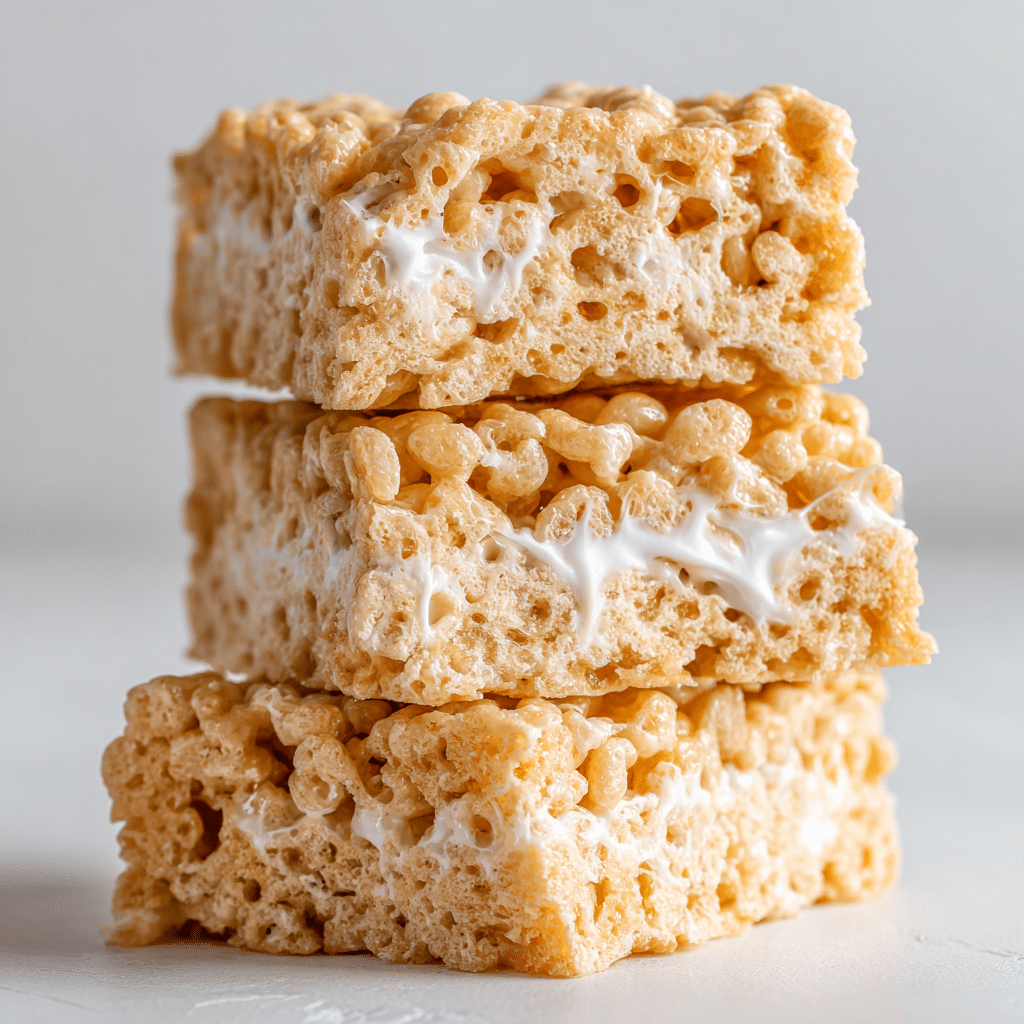 Soft Rice Krispie Bars