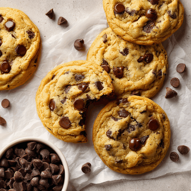 Ultimate Thick and Chewy Chocolate Chip Cookies
