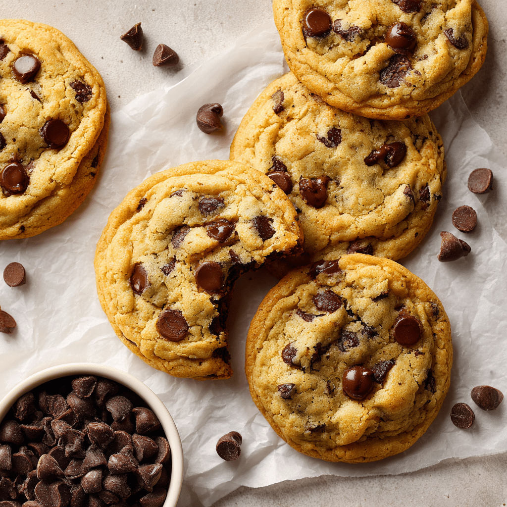 Ultimate Thick and Chewy Chocolate Chip Cookies