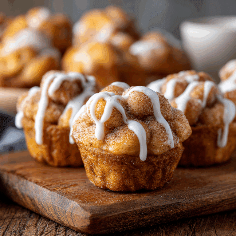 Cinnamon Roll Monkey Bread Muffins