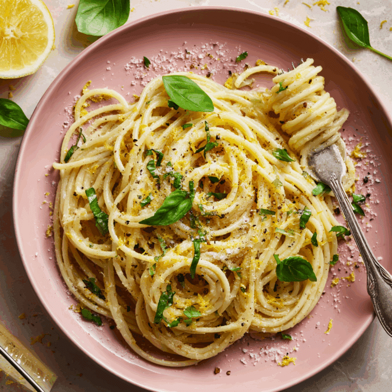 Lemon Pasta