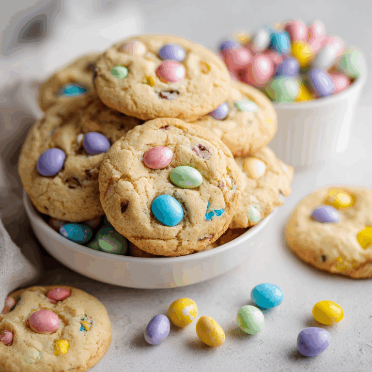 Easter M&M Cookies
