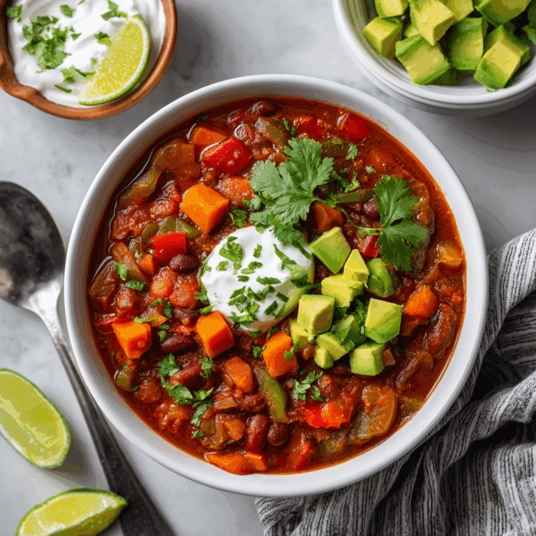 Ultimate Vegetarian Chili