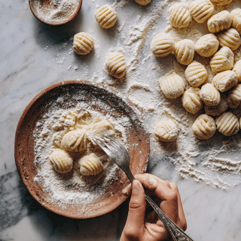 Homemade Potato Gnocchi