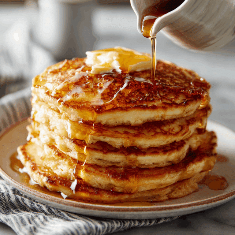 Easy Homemade Pancakes