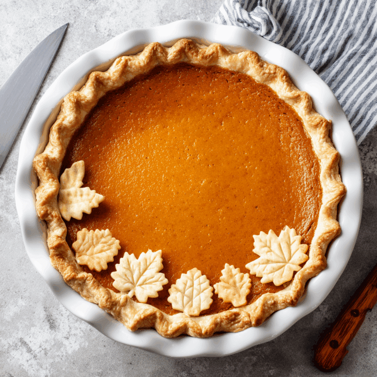 Best Pumpkin Pie Recipe