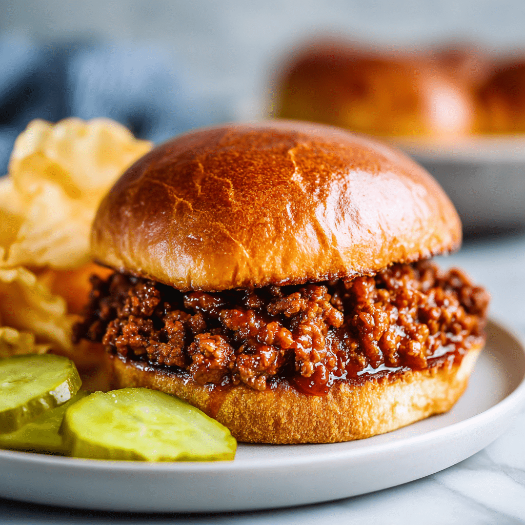 Homemade Sloppy Joes